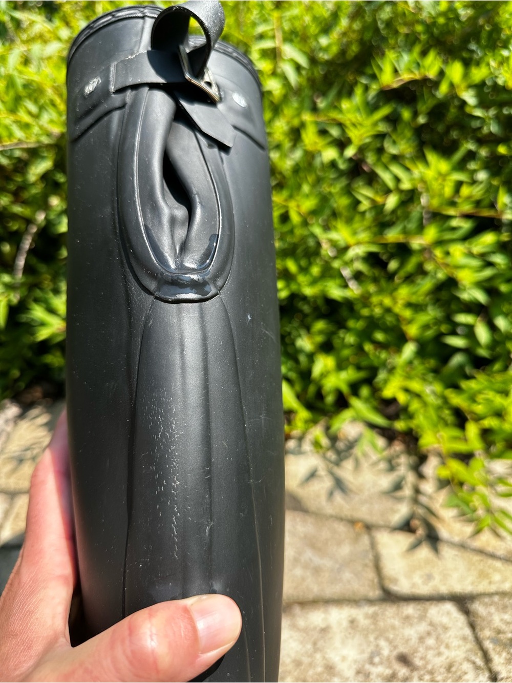 Hunter Black Tall Waterproof Rain Boots - Picture 6 of 6